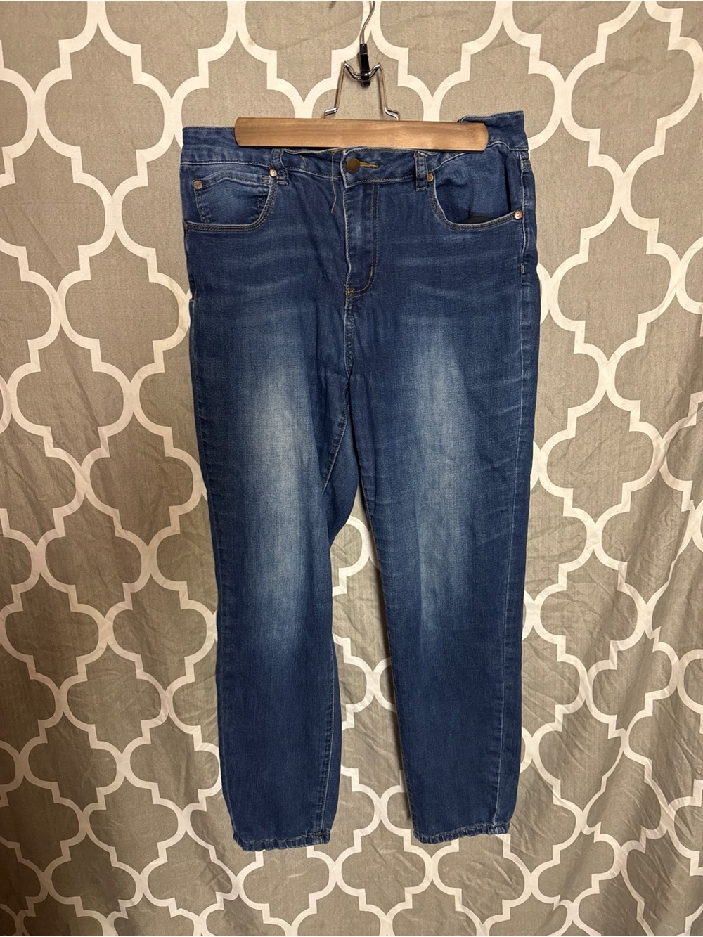 Tahari Ella High-Rise Skinny Jeans Medium Wash Size 10/30